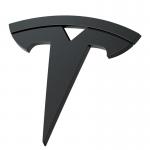Emblema frontala Spigen Tesla compatibila cu Tesla Model 3 2025/2024 Highland, Negru 2 - lerato.ro