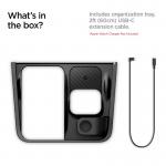 Incarcator autoSpigen Tesla 3 in 1,Wireless Charging Hub, compatibil cu Tesla Model 3 (2021–2023) / Model Y (2021–2025), Negru 11 - lerato.ro