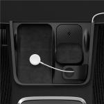 Incarcator autoSpigen Tesla 3 in 1,Wireless Charging Hub, compatibil cu Tesla Model 3 (2021–2023) / Model Y (2021–2025), Negru 17 - lerato.ro