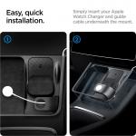 Incarcator autoSpigen Tesla 3 in 1,Wireless Charging Hub, compatibil cu Tesla Model 3 (2021–2023) / Model Y (2021–2025), Negru 10 - lerato.ro