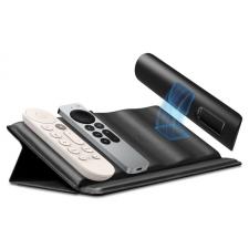 Suport TV Spigen Universal Organizer Pad pentru telecomenzi, Negru