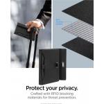 Husa Spigen Universal AirTag Passport Holder, Blocare RFID, Negru 4 - lerato.ro