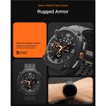 Carcasa protectie Spigen Rugged Armor compatibila cu Samsung Galaxy Watch 8 Classic 46mm, Negru 5 - lerato.ro