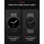 Carcasa protectie Spigen Rugged Armor compatibila cu Samsung Galaxy Watch 8 44mm, Negru 5 - lerato.ro