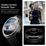 Carcasa protectie Spigen Bezel Tune compatibila cu Samsung Galaxy Watch 8 44mm, Silver 5 - lerato.ro