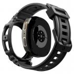 Carcasa protectie Spigen Rugged Armor Pro compatibila cu Samsung Galaxy Watch 8 40mm, Negru 4 - lerato.ro