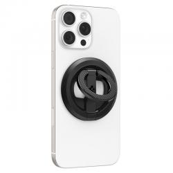 Suport universal pentru telefon Spigen O-Mag, Suport Ajustabil, Negru