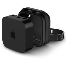 Suport TV Spigen Silicone Fit compatibil cu Apple TV 4K Gen 3 (2022), Negru