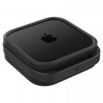 Suport TV Spigen Silicone Fit compatibil cu Apple TV 4K Gen 3 (2022), Negru 4 - lerato.ro