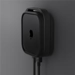 Suport TV Spigen Silicone Fit compatibil cu Apple TV 4K Gen 3 (2022), Negru 6 - lerato.ro