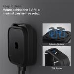 Suport TV Spigen Silicone Fit compatibil cu Apple TV 4K Gen 3 (2022), Negru 9 - lerato.ro