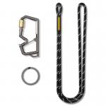 Carabina tip breloc Spigen Gen 2 cu inel pentru chei, Gunmetal 15 - lerato.ro