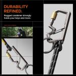 Carabina tip breloc Spigen Gen 2 cu inel pentru chei, Gunmetal 4 - lerato.ro