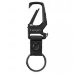 Set 2 carabine Spigen KeyRing cu inel pentru chei, Negru 12 - lerato.ro