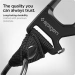 Set 2 carabine Spigen KeyRing cu inel pentru chei, Negru 8 - lerato.ro