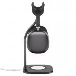 Incarcator Spigen Charger Stand cu MagSafe pentru AirPods Max / iPhone, Negru 18 - lerato.ro