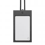 Ecuson Legitimatie Spigen Badge Holder cu Snur MagSlide, Suport 2 carduri, Negru 5 - lerato.ro