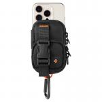 Organizator cabluri si accesorii Spigen SnapZip MagSafe, Husa de depozitare accesorii mici, Negru 4 - lerato.ro