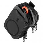 Organizator cabluri si accesorii Spigen SnapZip MagSafe, Husa de depozitare accesorii mici, Negru 8 - lerato.ro