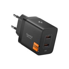 Incarcator retea Spigen Essential, 2x USB-C, 47W, Negru