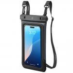 Set 2 huse Spigen A611P pentru telefoane de maxim 6.9 inch, PVC / TPU, Waterproof, Negru 7 - lerato.ro
