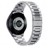 Curea din otel inoxidabil Spigen Modern compatibila cu Samsung Galaxy Watch 7 40/44mm, Silver 12 - lerato.ro