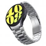 Curea din otel inoxidabil Spigen Modern compatibila cu Samsung Galaxy Watch 7 40/44mm, Silver 14 - lerato.ro