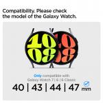 Curea din otel inoxidabil Spigen Modern compatibila cu Samsung Galaxy Watch 7 40/44mm, Silver 15 - lerato.ro
