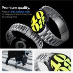 Curea din otel inoxidabil Spigen Modern compatibila cu Samsung Galaxy Watch 7 40/44mm, Silver 4 - lerato.ro