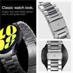 Curea din otel inoxidabil Spigen Modern compatibila cu Samsung Galaxy Watch 7 40/44mm, Silver 5 - lerato.ro