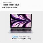 Carcasa Spigen Thin Fit compatibila cu MacBook Air 15 inch 2022/2024/2025, Transparent 15 - lerato.ro