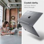 Carcasa Spigen Thin Fit compatibila cu MacBook Air 15 inch 2022/2024/2025, Transparent 4 - lerato.ro