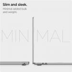 Carcasa Spigen Thin Fit compatibila cu MacBook Air 15 inch 2022/2024/2025, Transparent 6 - lerato.ro