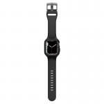 Carcasa Spigen Liquid Air Pro compatibila cu Apple Watch 7/8/9 45mm, Negru 13 - lerato.ro