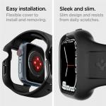 Carcasa Spigen Liquid Air Pro compatibila cu Apple Watch 7/8/9 45mm, Negru 8 - lerato.ro