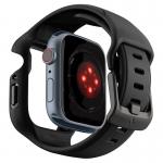 Carcasa Spigen Liquid Air Pro compatibila cu Apple Watch 7/8/9 45mm, Negru 11 - lerato.ro