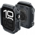 Carcasa Spigen Rugged Armor V2 compatibila cu Apple Watch 11 46mm, Dark Grey 4 - lerato.ro