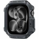 Carcasa Spigen Rugged Armor V2 compatibila cu Apple Watch 11 46mm, Dark Grey 5 - lerato.ro