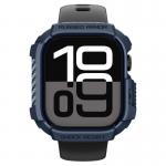 Carcasa Spigen Rugged Armor V2 compatibila cu Apple Watch 11 42mm, Navy Blue 4 - lerato.ro