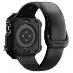 Carcasa Spigen Rugged Armor V2 compatibila cu Apple Watch 11 46mm, Negru 6 - lerato.ro