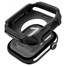 Gadgeturi, Carcasa Spigen Rugged Armor V2 compatibila cu Apple Watch 11 46mm, Negru, lerato.ro