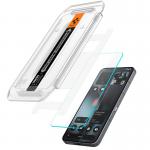 Set 2 folii sticla Spigen Glass tR EZ Fit, Kit montare inclus, compatibile cu Nothing Phone (3), Transparent 13 - lerato.ro