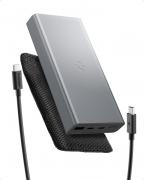 Baterie externa Spigen Essential, 20000 mAh, 30W, 2xUSB-C, 1xUSB, Gri