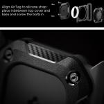 Husa Spigen Vault cu carabina compatibila cu Apple AirTag, Negru 6 - lerato.ro