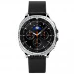 Curea din piele naturala Spigen Enzo compatibila cu Samsung Galaxy Watch 8 40/44/46mm, Negru 3 - lerato.ro