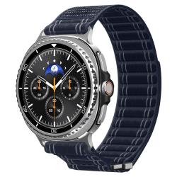 Curea Spigen WBF0 compatibila cu Samsung Galaxy Watch 8 40/44/46mm, Navy Blue