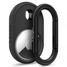 Husa Spigen Vault cu carabina compatibila cu Apple AirTag, Matte Black