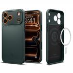 Carcasa Spigen Thin Fit Mag cu MagSafe compatibila cu iPhone 17 Pro Max, Abyss Green 2 - lerato.ro