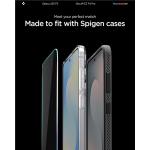 Set 2 folii sticla Spigen Glass tR EZ Fit Pro compatibila cu Samsung Galaxy S25 FE, Transparent 15 - lerato.ro