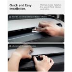 Suport auto Spigen Tesla Air pentru odorizant compatibil cu Tesla Model 3 2024 / Y (Juniper), Negru 3 - lerato.ro